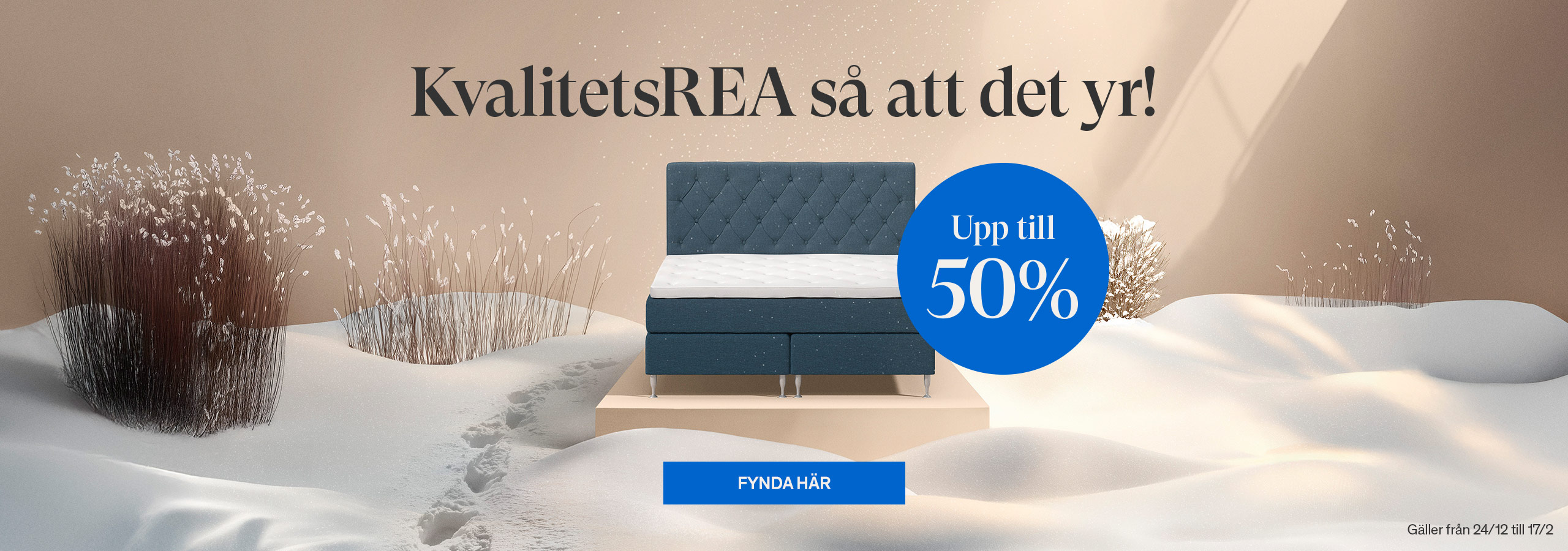 KvalitetsREA så att det yr! Upp till 50%